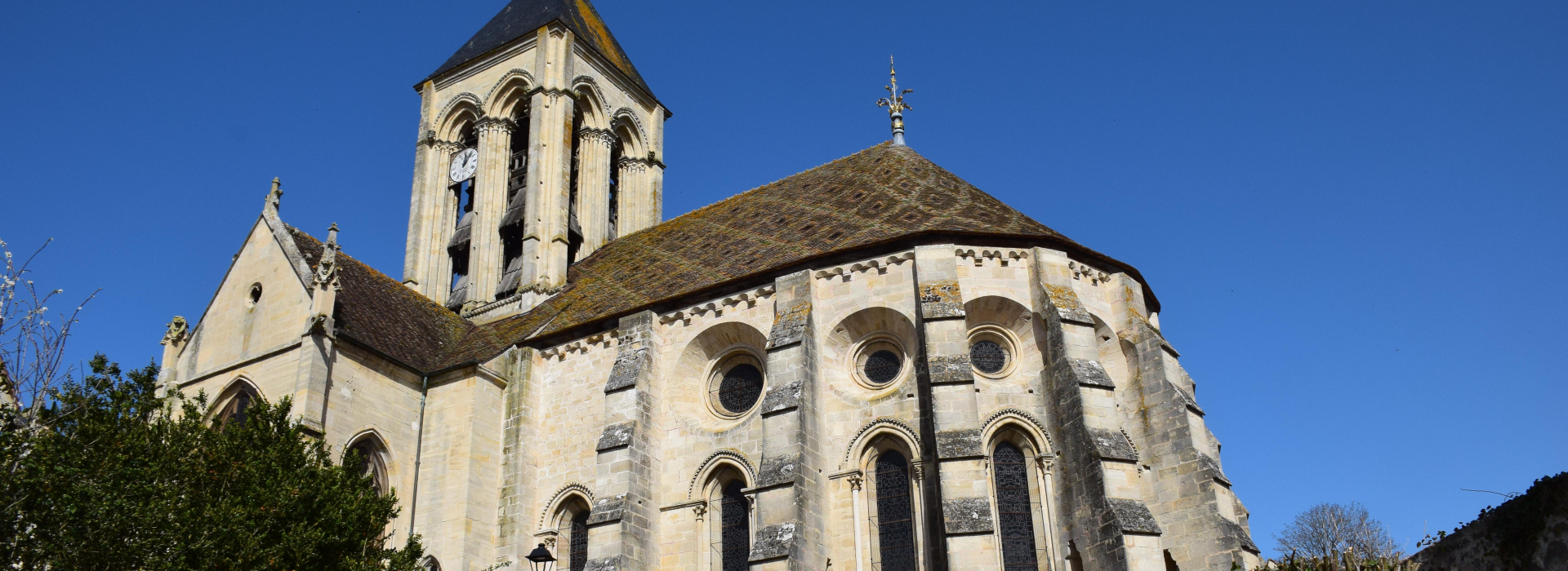 Carte Postale Ou Gravure Ancienne - Vetheuil, L'Eglise